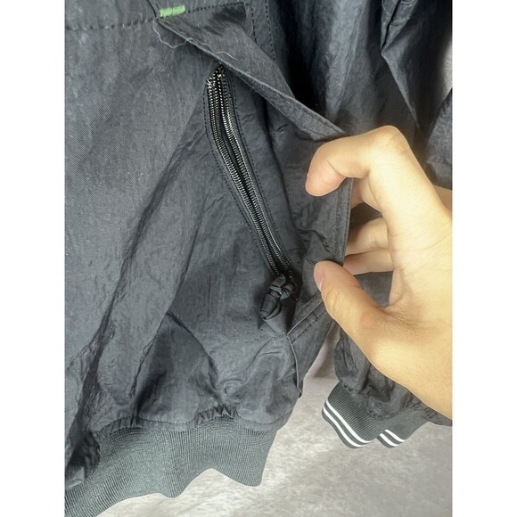 Vintage White Tag NIKE Center Check Embroidered Swoosh Pullover Jacket Size L - Picture 4 of 4